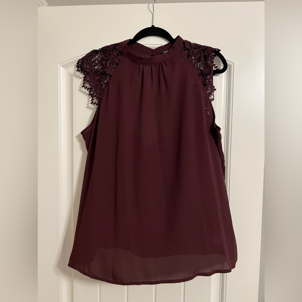 Express high neck dress tank